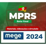 MP RS Promotor - Reta Final (MEGE 2023) Ministério Público do Rio Grande do Sul